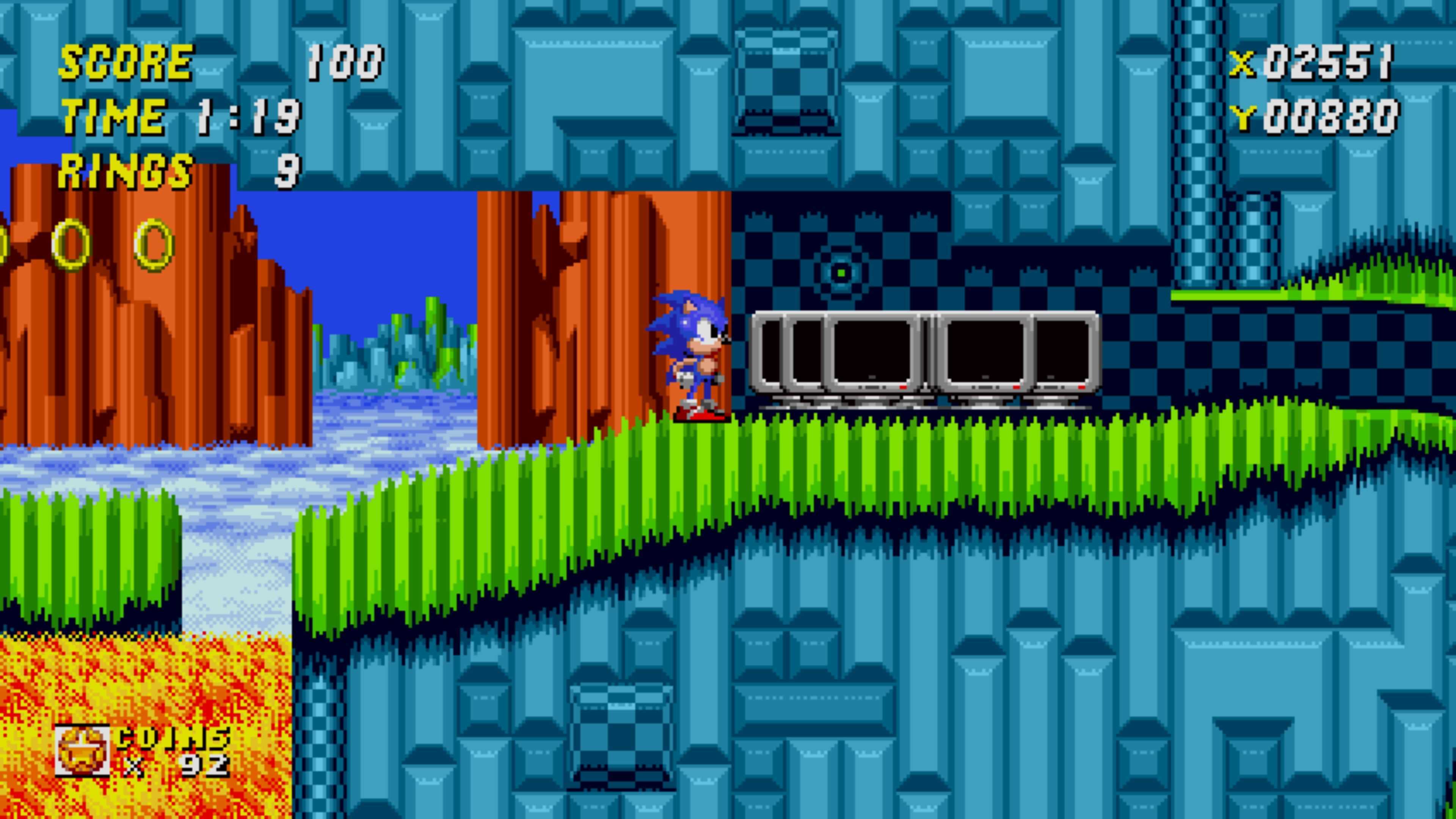 Sonic 2 debug mode